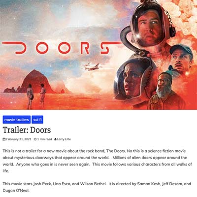 Trailer: Doors